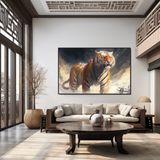 "Ancient Tiger" ROLLED CANVAS Print