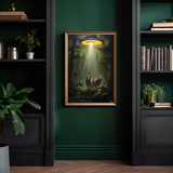 "Arrival" ROLLED CANVAS Print