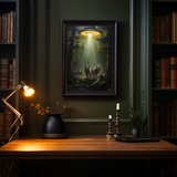 "Arrival" ROLLED CANVAS Print