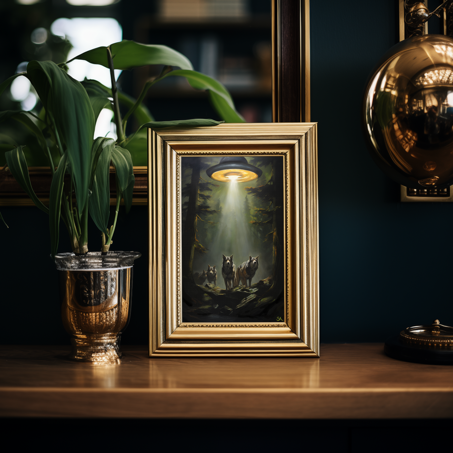 "Arrival" METAL ART Print