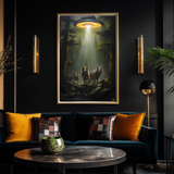 "Arrival" ROLLED CANVAS Print