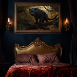 "Black Panther" ROLLED CANVAS Print