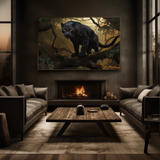 "Black Panther" ROLLED CANVAS Print
