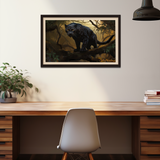 "Black Panther" ROLLED CANVAS Print