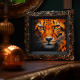 "Cheetah Gaze" ROLLED CANVAS Print