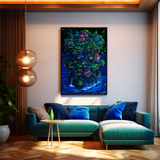 "Chilly Hours" ROLLED CANVAS Print