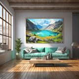 "Daydream Lake" ROLLED CANVAS Print