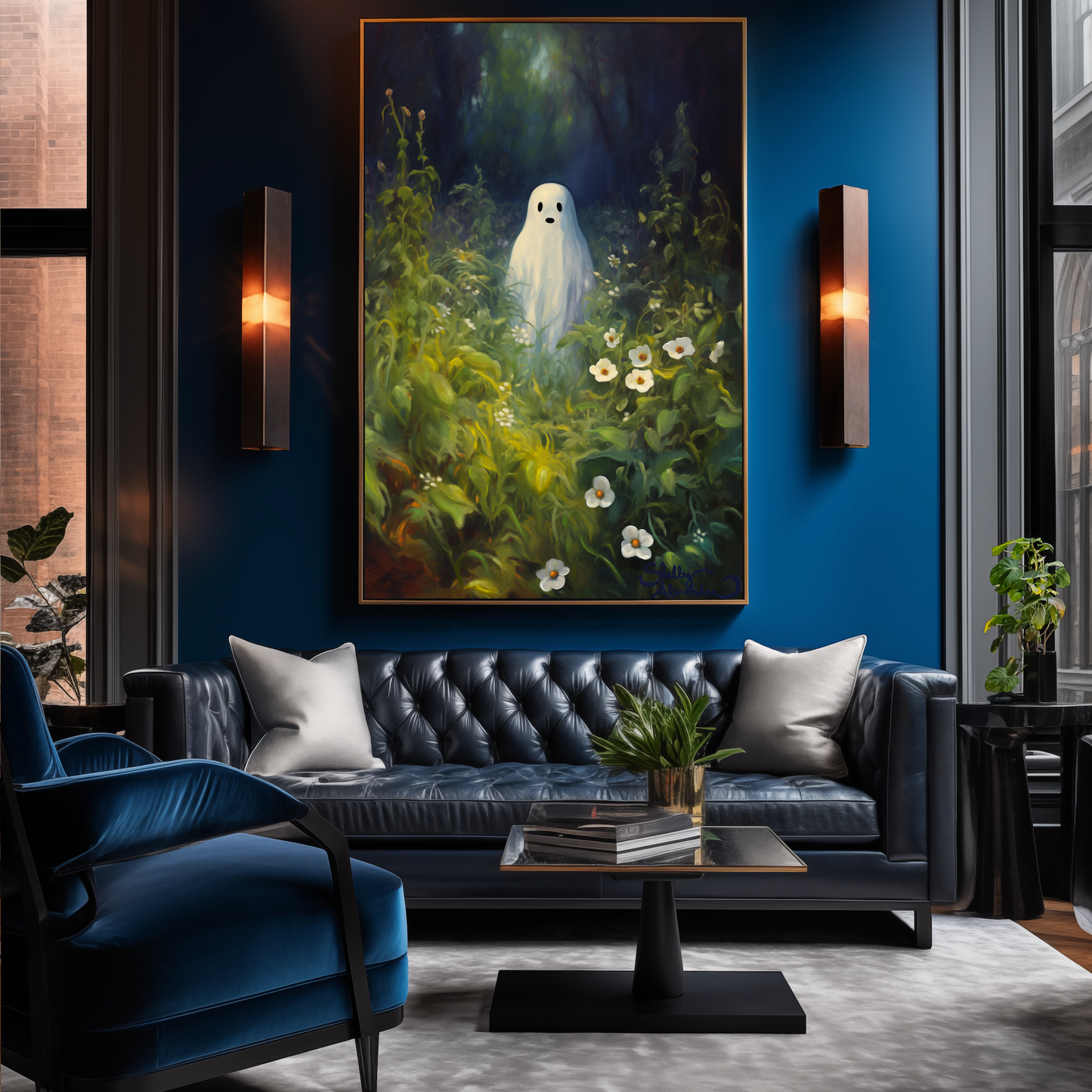"Garden Spirit" METAL ART Print