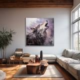 "Howl" ROLLED CANVAS Print