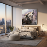 "Howl" ROLLED CANVAS Print