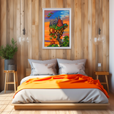 "Kush Island" ROLLED CANVAS  Print