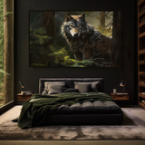 "Lone Wolf" ROLLED CANVAS Print
