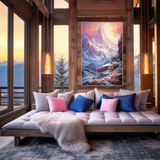 "Peak 01" ROLLED CANVAS Print