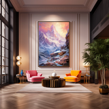 "Peak 01" ROLLED CANVAS Print