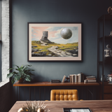 "The Sphere" ROLLED CANVAS Print