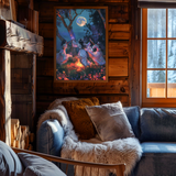 "The Ritual" ROLLED CANVAS Print