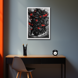 "The Devil Cometh" ROLLED CANVAS Print