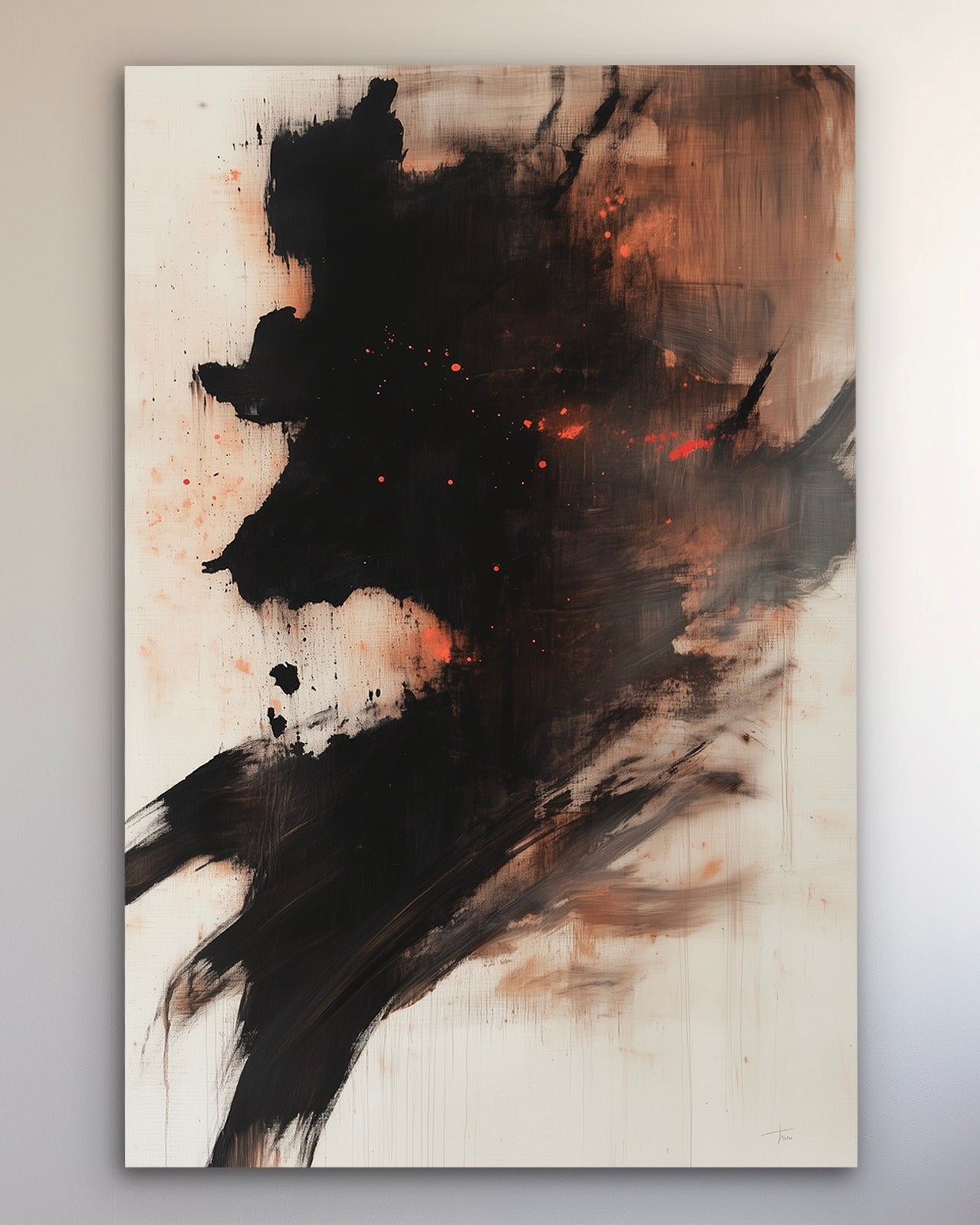 "Return To Ashes" METAL ART Print