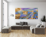 "Fragments of Time" ROLLED CANVAS Print