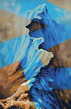 "Blue Mountain" METAL ART Print