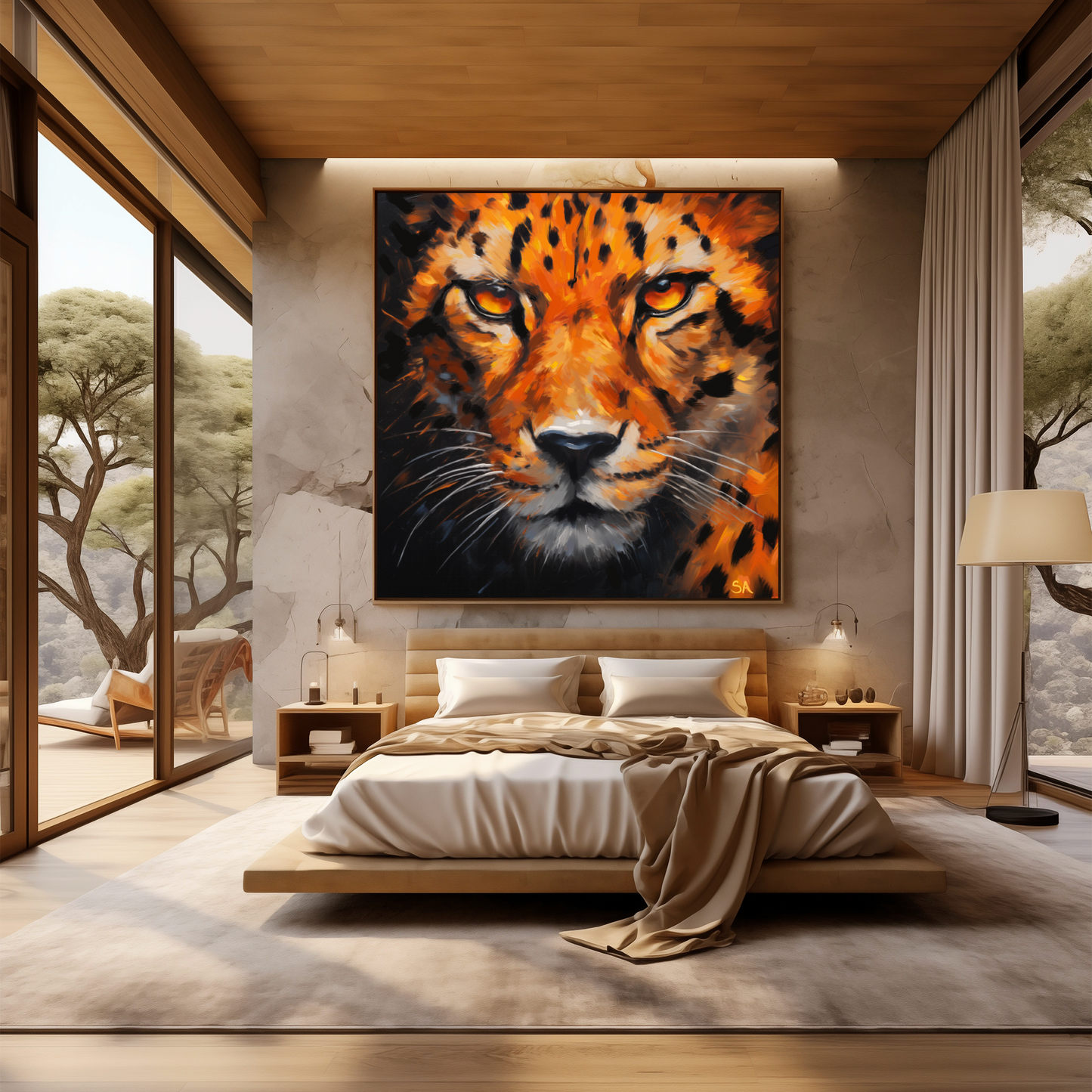 "Cheetah Gaze" FINE ART Print