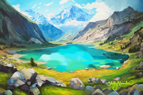 "Daydream Lake" FINE ART Print