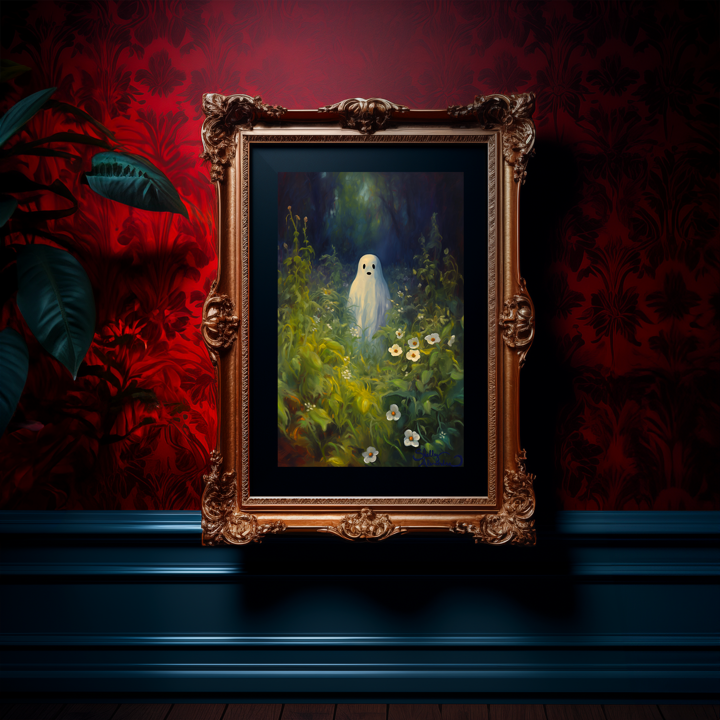 "Garden Spirit" METAL ART Print