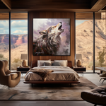 "Howl" METAL ART Print