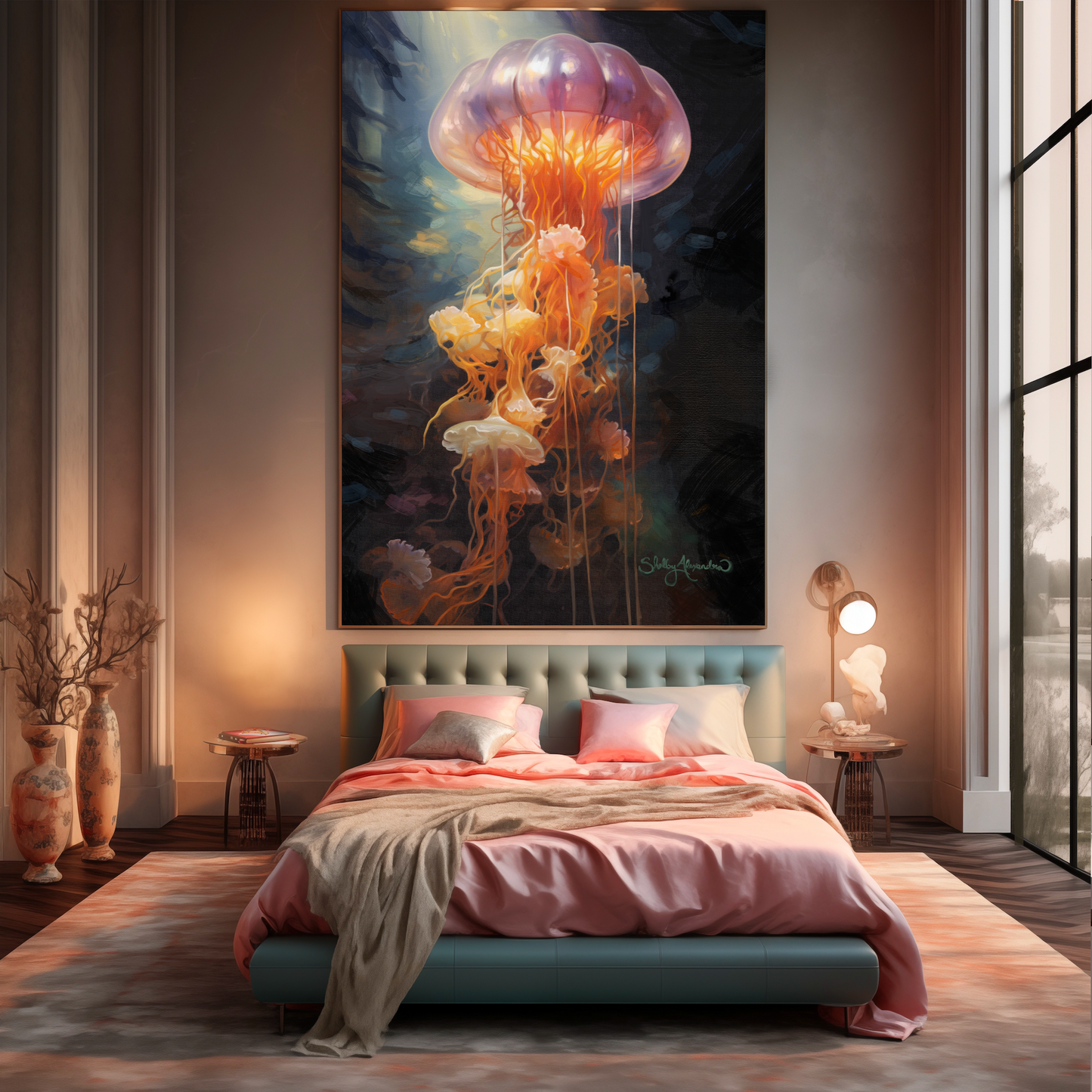 "Jelly" METAL ART Print