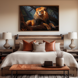 "King of the Jungle" METAL ART Print