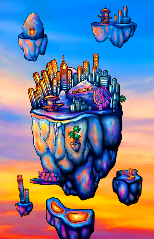 "New Hollywood" FINE ART Print