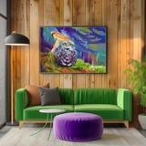 "Baby Owl" ROLLED CANVAS Print