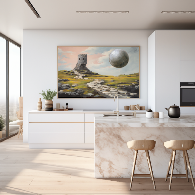 "The Sphere" METAL ART Print