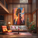 "Sequoia 02" ROLLED CANVAS Print