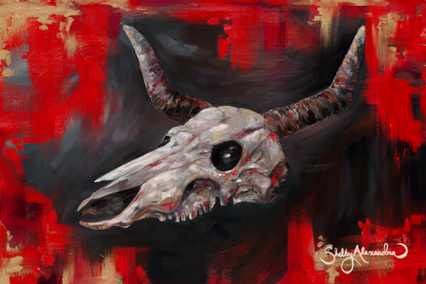 "Skull 01" STANDARD Print