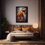 "T-Rex" ROLLED CANVAS Print