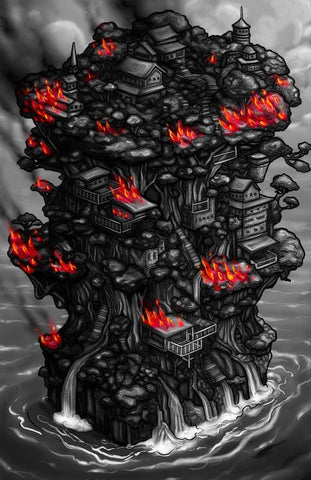 "The Devil Cometh" FINE ART Print