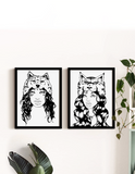 "Cougar Girl" FINE ART Print