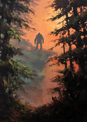 "He Was Here First" FINE ART Print