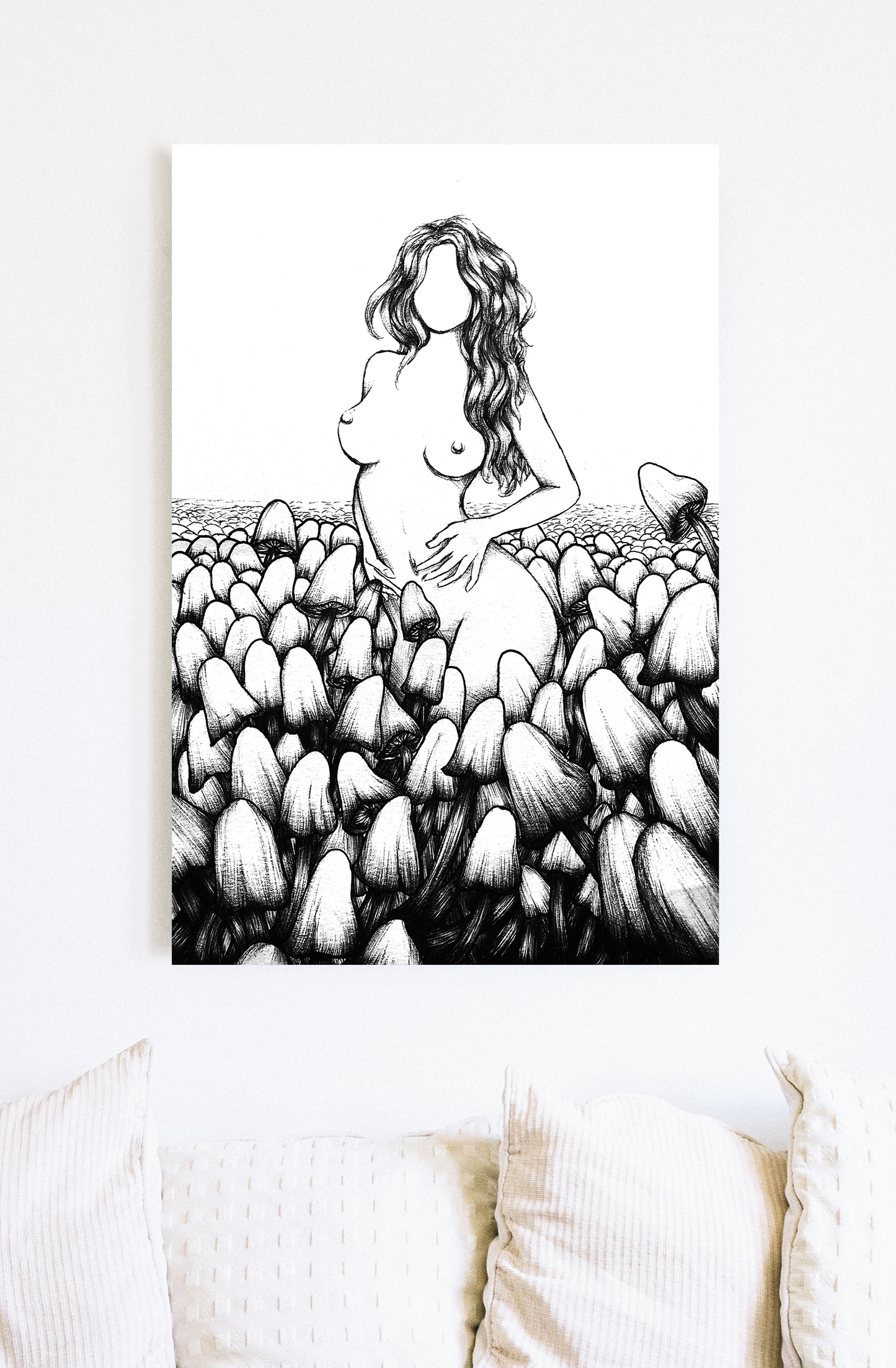 "Mushroom Girl" FINE ART Print