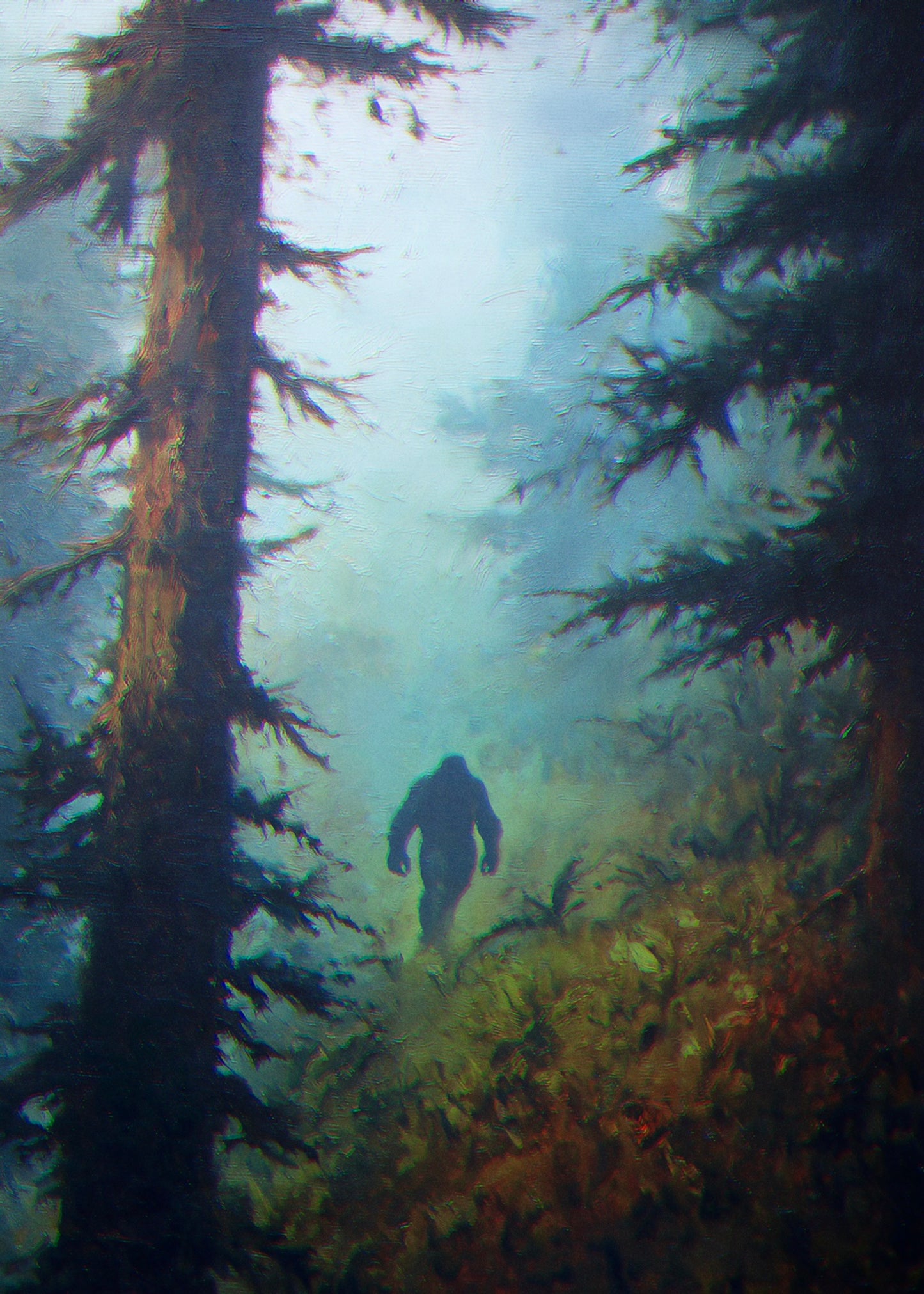 "I Saw Bigfoot" FINE ART Print
