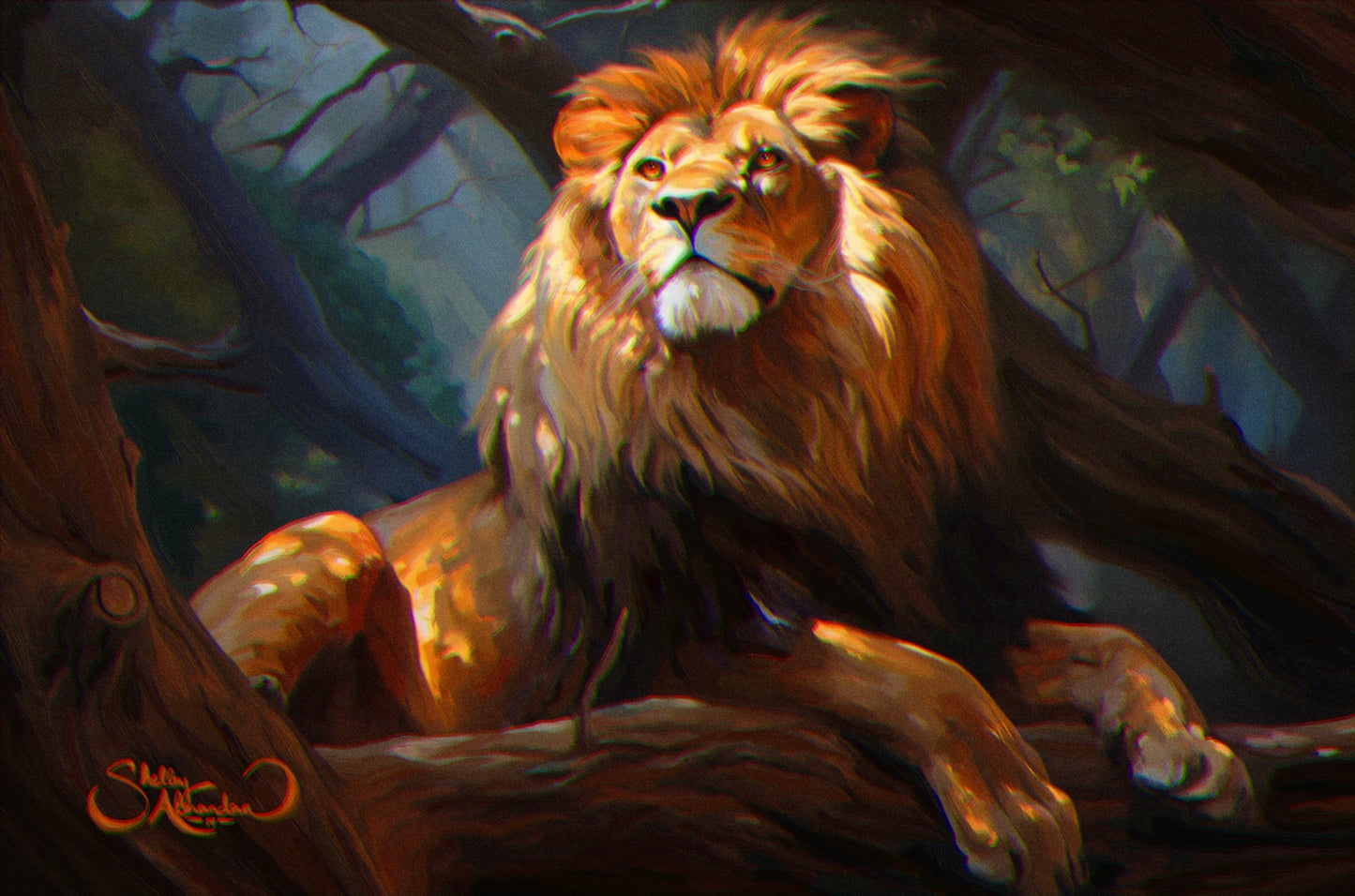 "King of the Jungle" FINE ART Print