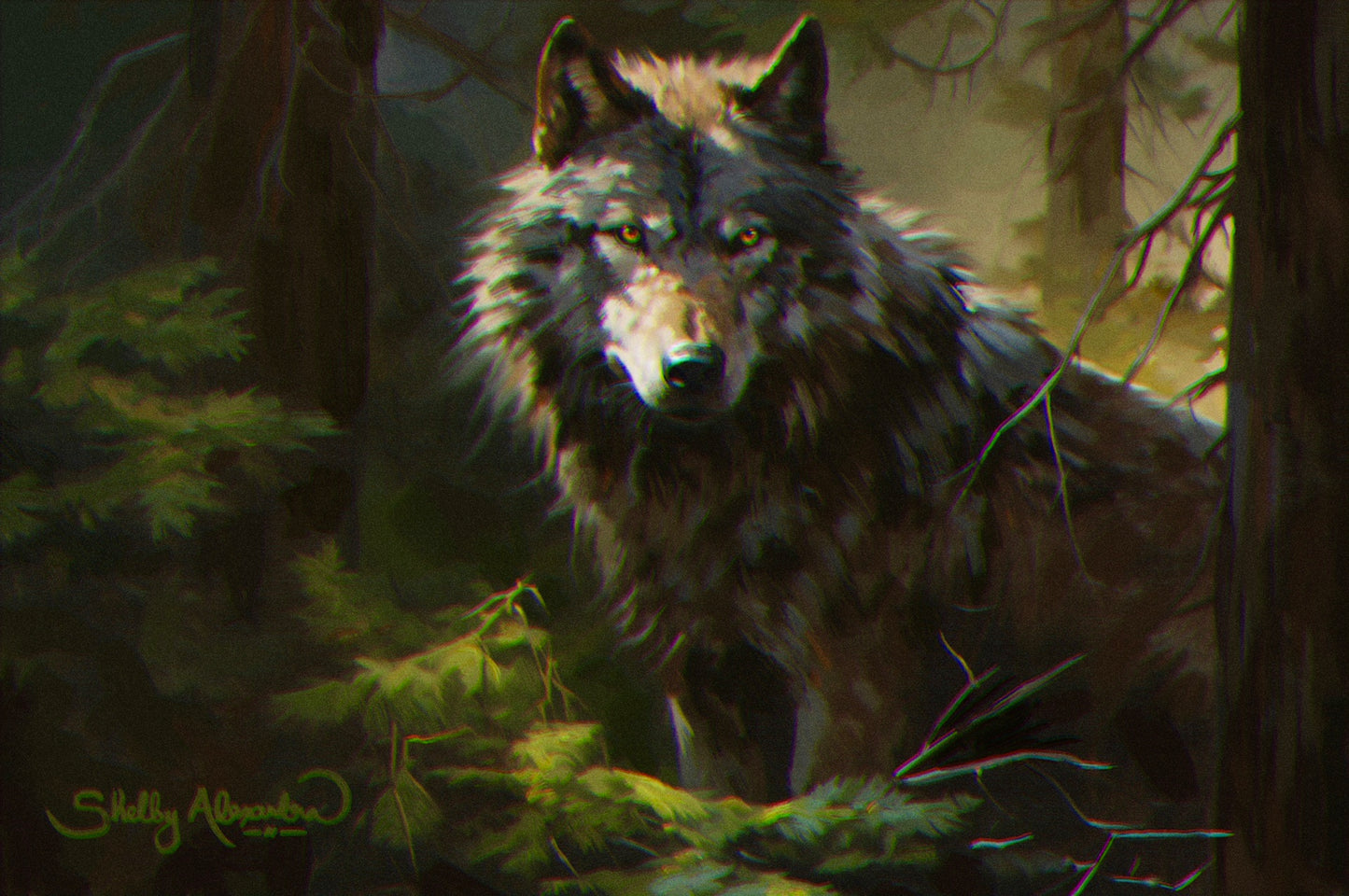 "Lone Wolf" FINE ART Print