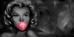 "Modern Marilyn" METAL ART Print