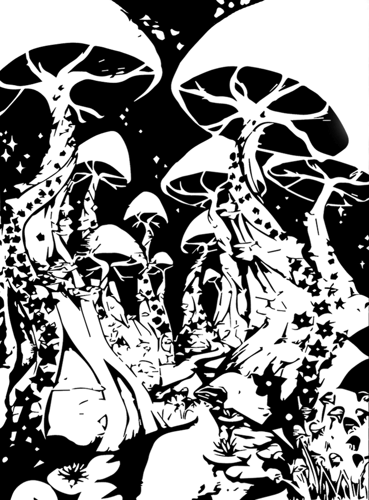 "Mushroom Forest" FINE ART Print