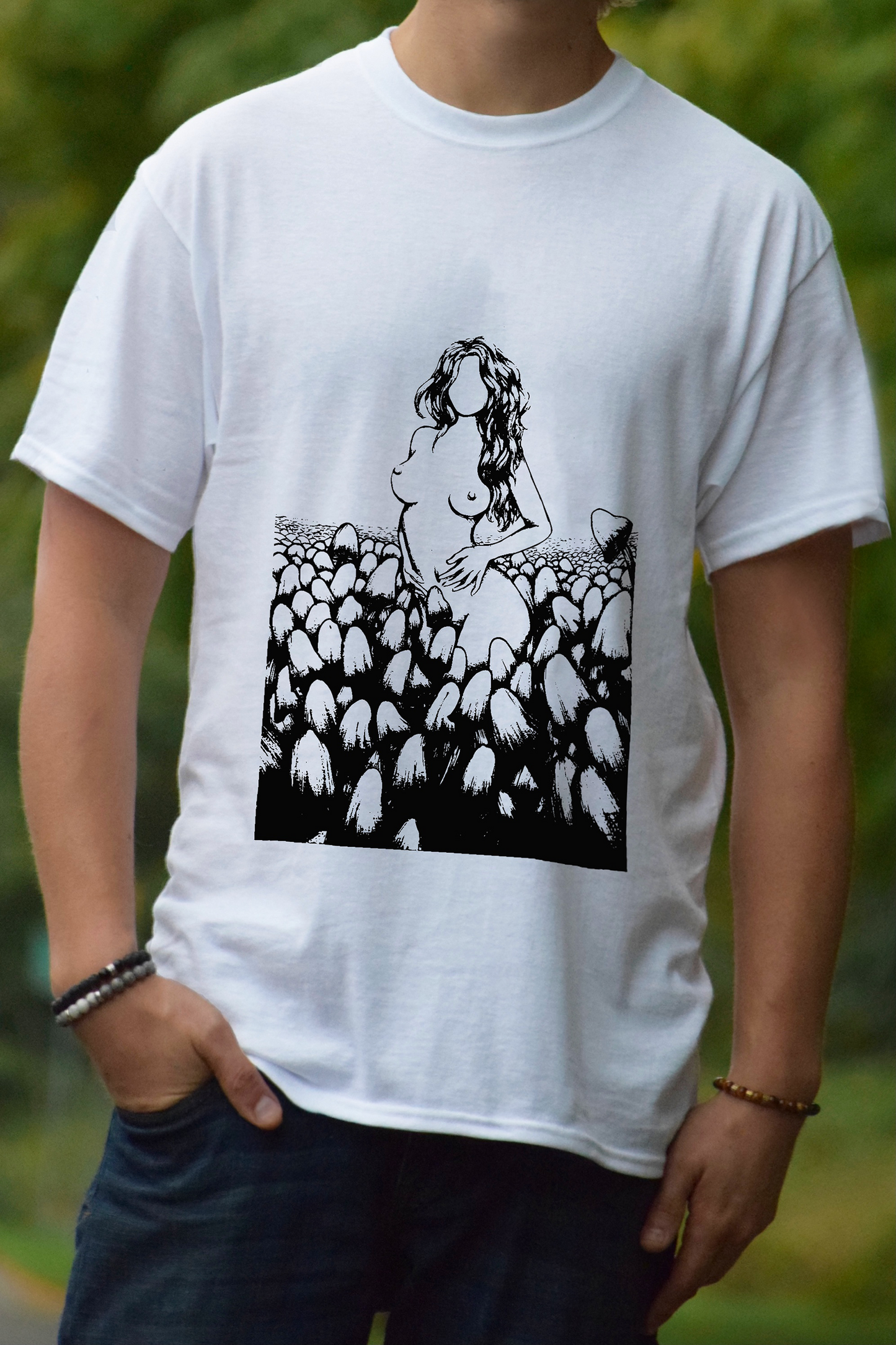 "Mushroom Girl" Tee
