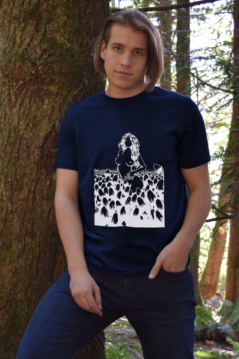 "Mushroom Girl" Tee